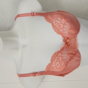 Vintage Warner's Lace Bra Lingerie 34B Pinup